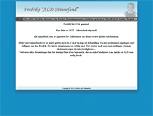 Tablet Screenshot of ald-minnefond.com